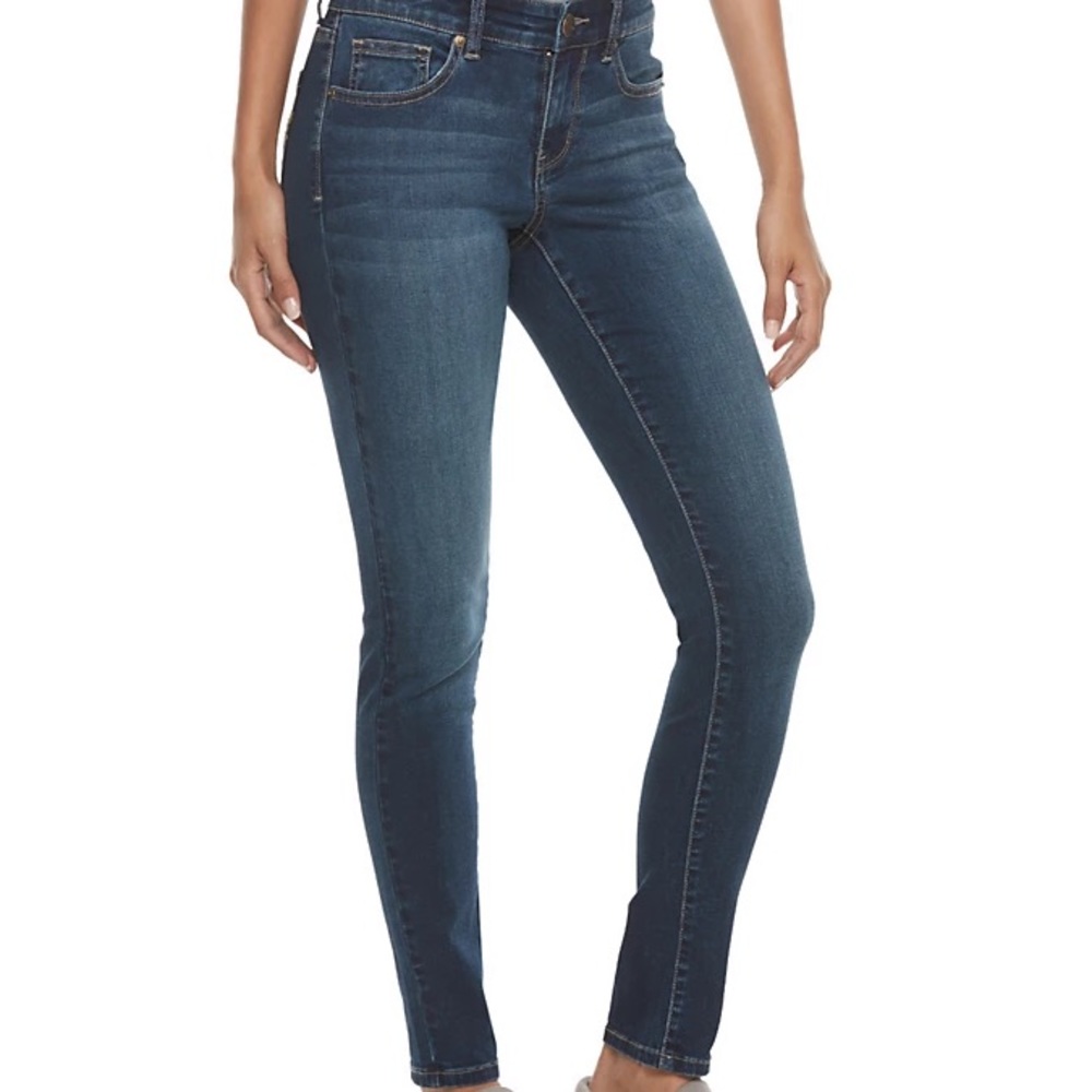 SO Stretchy Denim Blue Jeggings - Size 5 Long